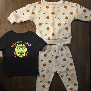 Halloween Toddler Matching Set + Extra Tee